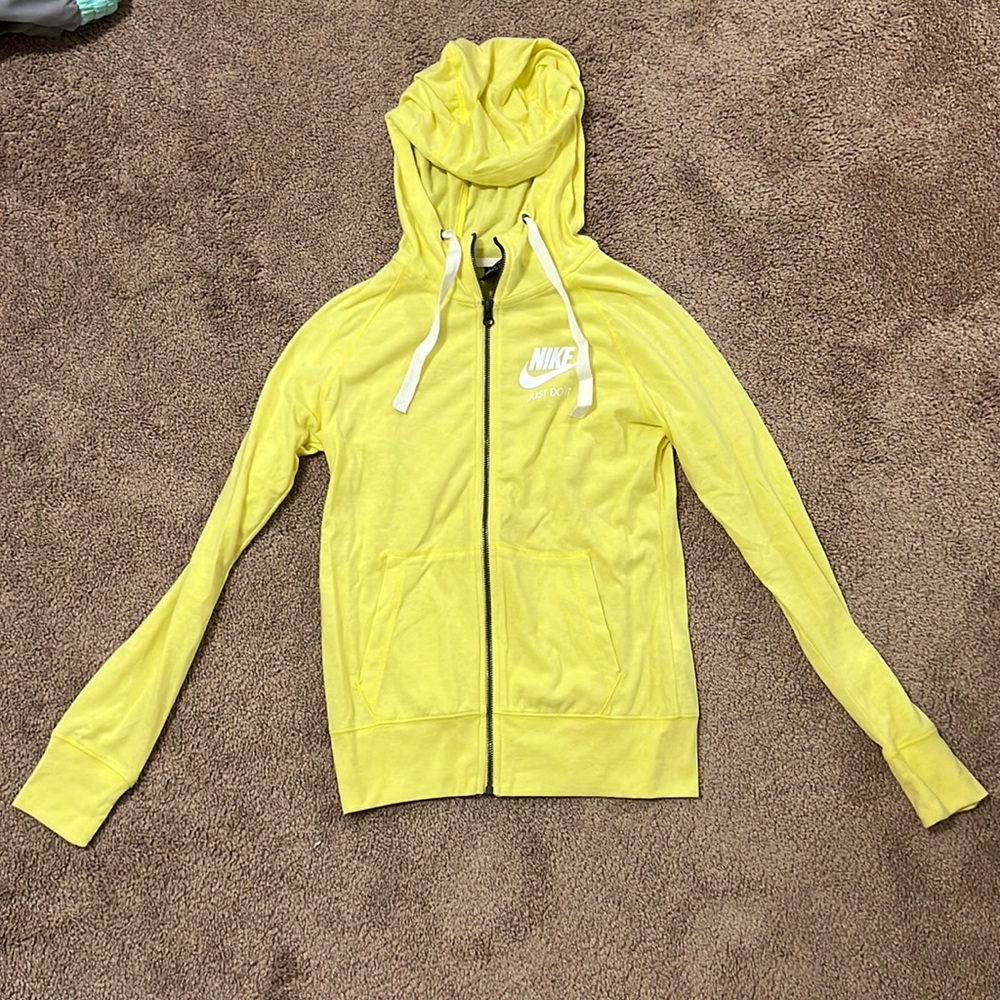 Nike Yellow Sweatshirt Size XS